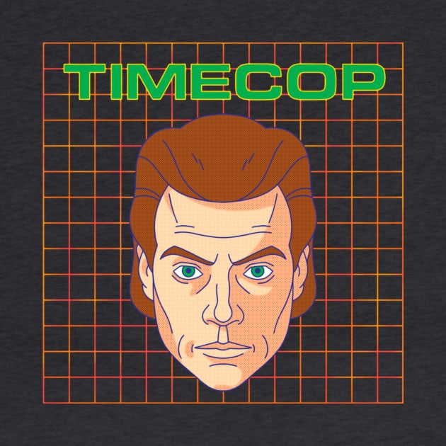TIMECOP starring JCVD by BryanWestArt
